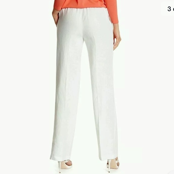 New Guess Marciano Trista Linen palazzo pants M - Picture 3 of 4